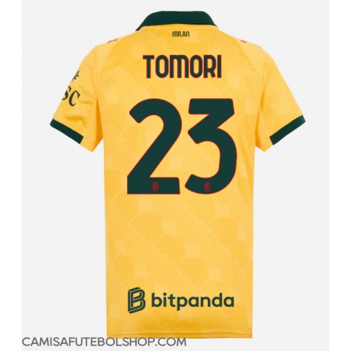 Camisa de time de futebol AC Milan Fikayo Tomori #23 Replicas 3º Equipamento Feminina 2025-26 Manga Curta